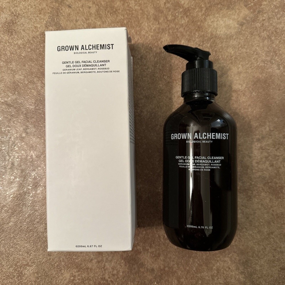 Grown Alchemist Gentle Gel Facial Cleanser 6.76 oz/ 220 ml Full Size